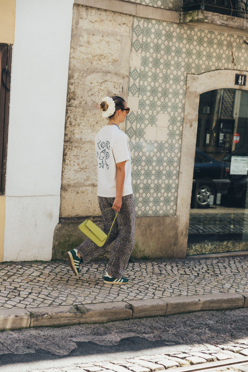 Shell Tee Short Sleeve Beige
