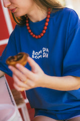 Sol Tee short Sleeve Blue