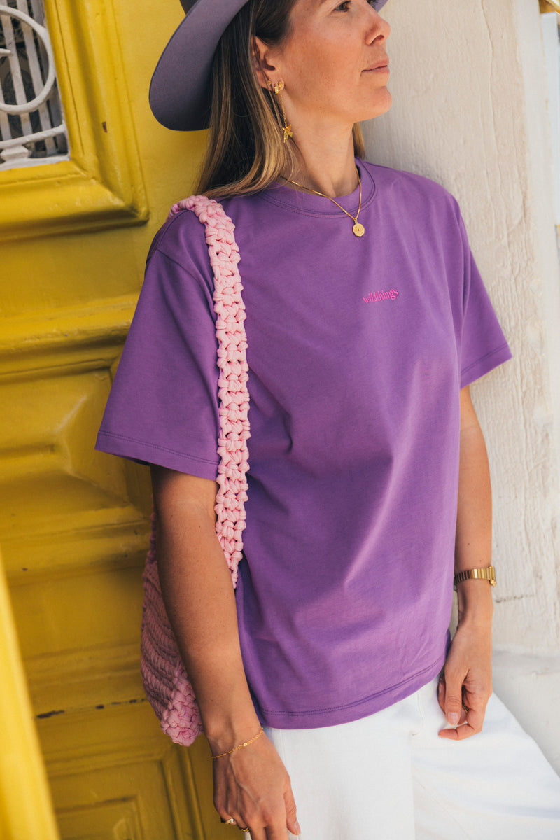 Lisboa Tee Short Sleeve Purple