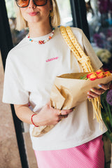 Sardines Tee short Sleeve Beige