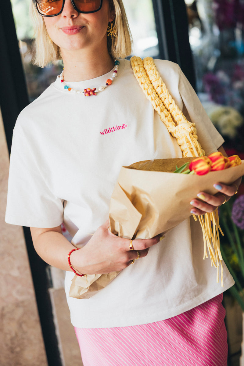 Sardines Tee short Sleeve Beige