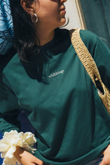 Shell Tee Long Sleeve Green