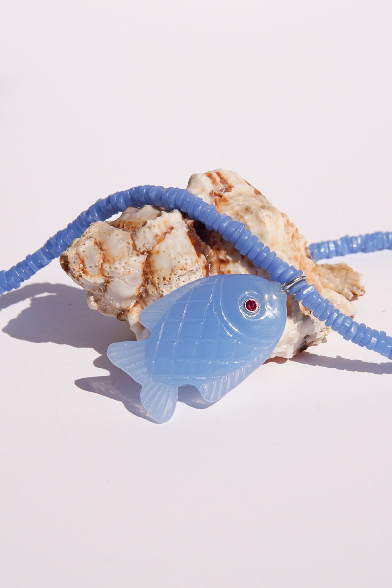 Peixe Necklace Silver