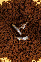 Floral Embrace Ring Silver