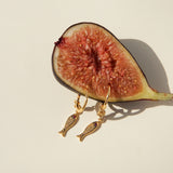 Sardinha Hoop Gold Plated