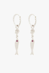 Sardinha Hoop Earring Silver