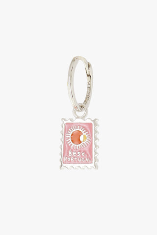 Selo Hoop Earring Silver