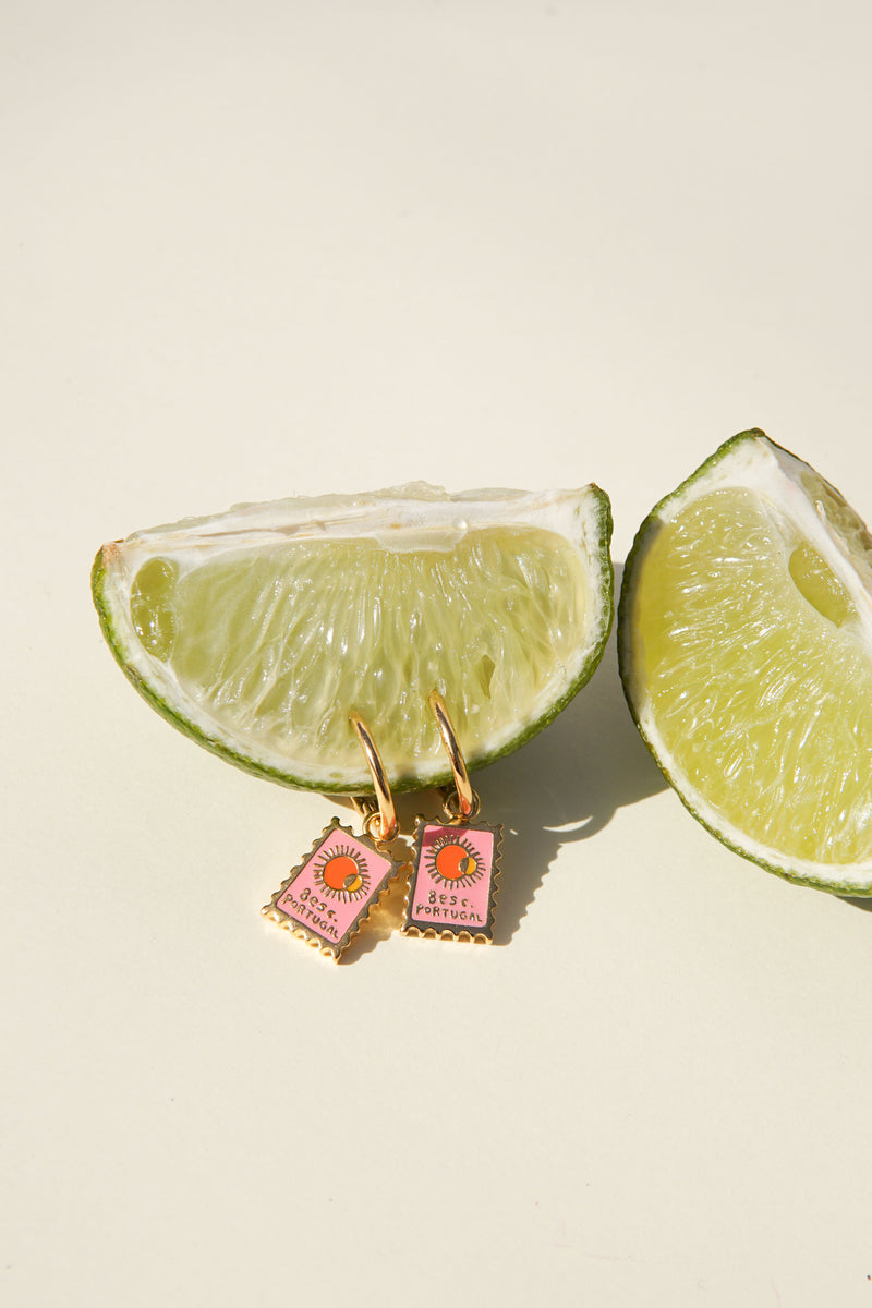 Selo Hoop Earring Gold Plated