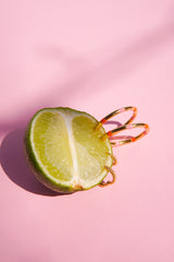 Classic Sunrise Hoop Gold Plated