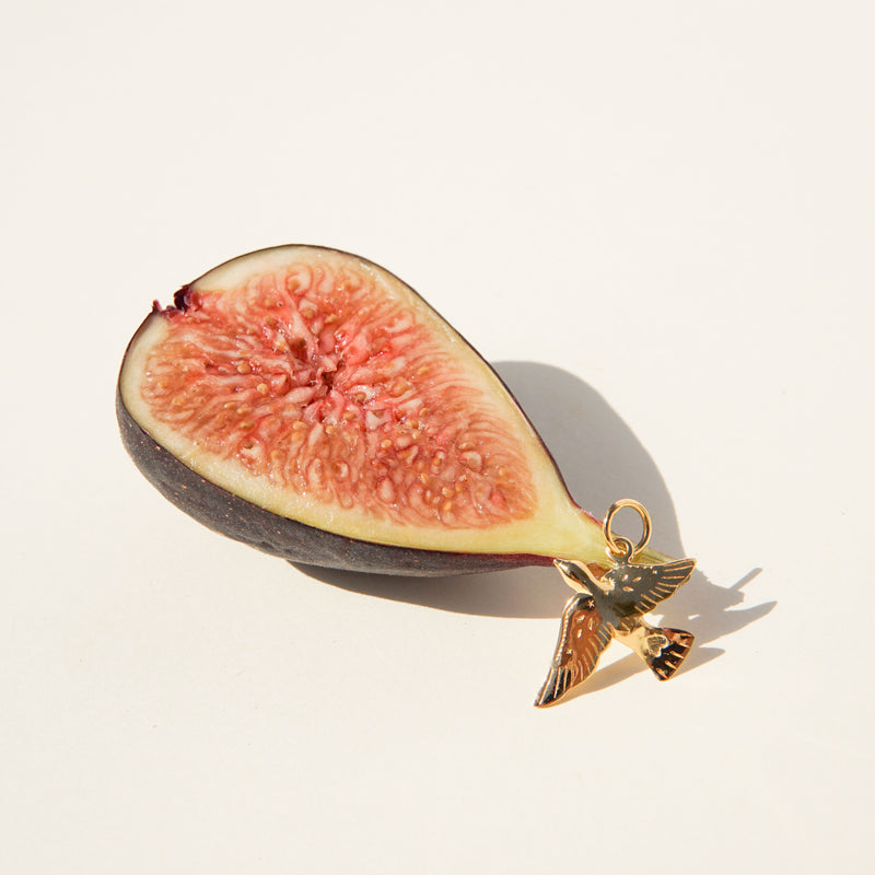 Lucky Swallow Necklace Gold Plated