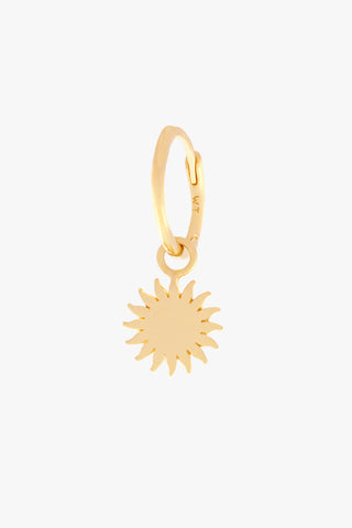 Under The Sun Hoop Gold Plated