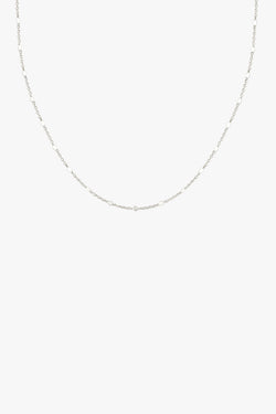Small drops chain silver (36cm)