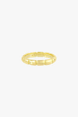 Vacance ring gold plated