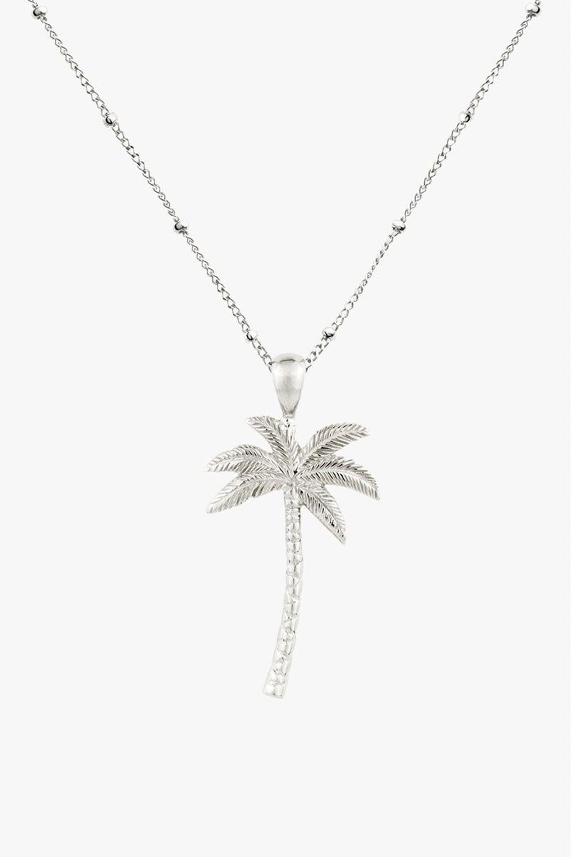 Sterling Silver Palm Tree with Dolphin Pendant (Chain Sold Separately) –  Makani Hawaii