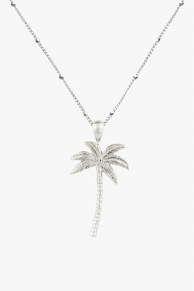 Diamond Palm Tree Pendant in 14K White Gold 1/2 ctw. G8823 | Silver City  Sarasota.