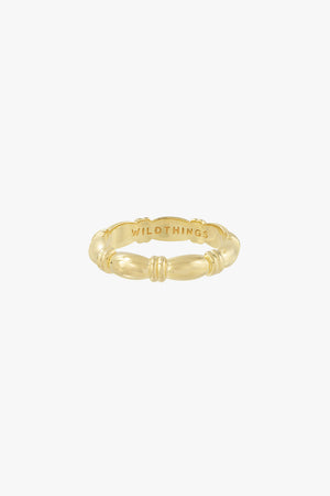 True treasure pinky ring gold plated