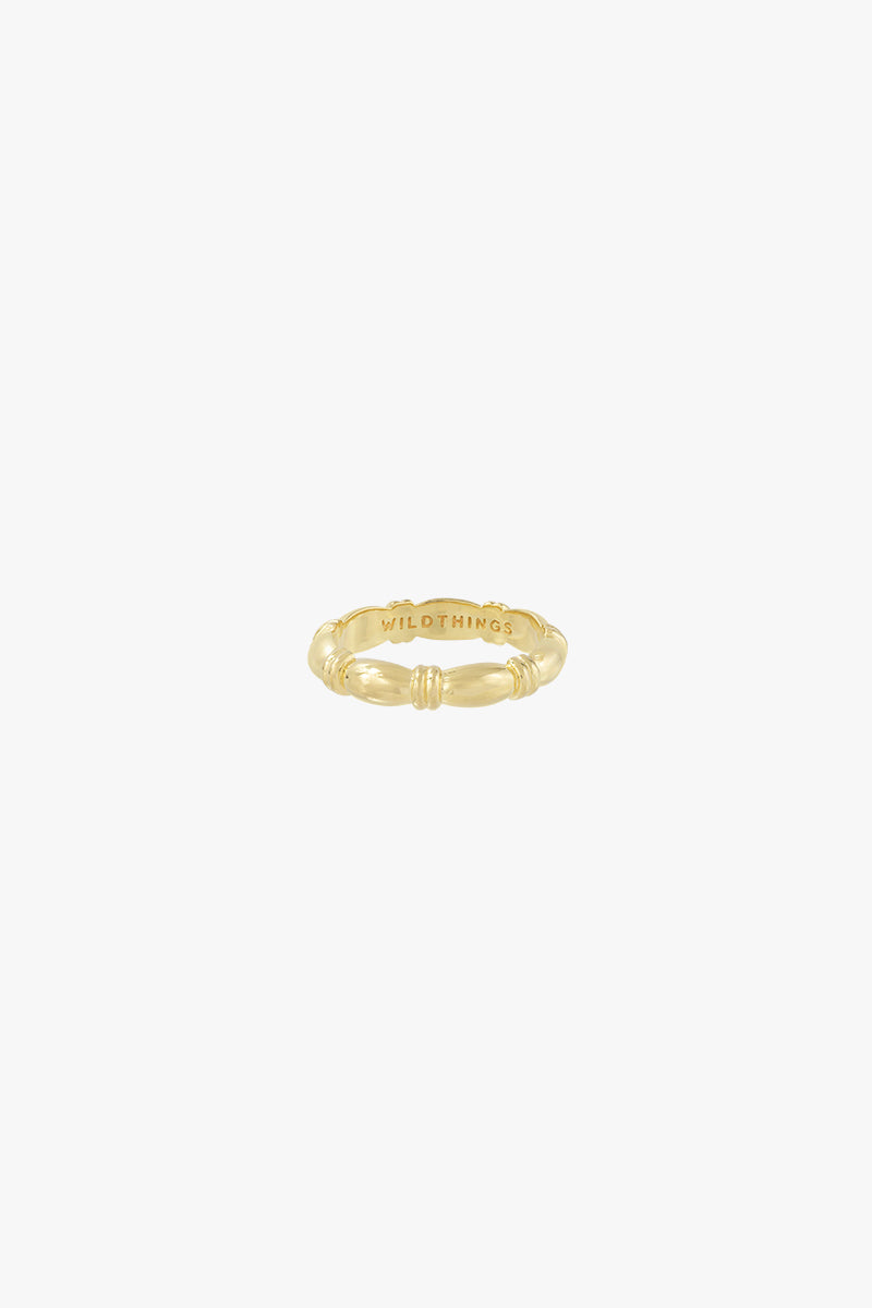 True treasure pinky ring gold plated