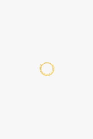 Basic wild hoop gold plated (9mm)