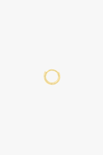 Basic wild hoop gold plated (9mm)