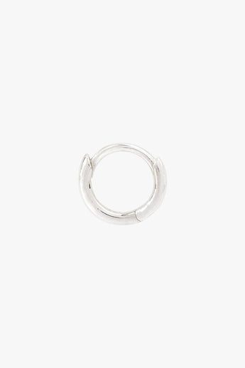 Basic wild hoop silver (9mm)