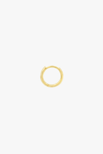 Basic wild hoop gold plated (11mm)