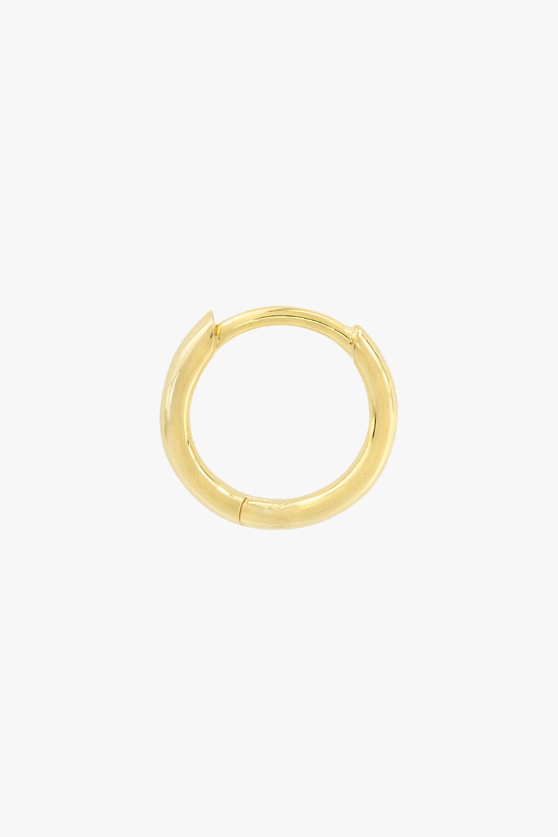 Basic wild hoop gold plated (11mm)