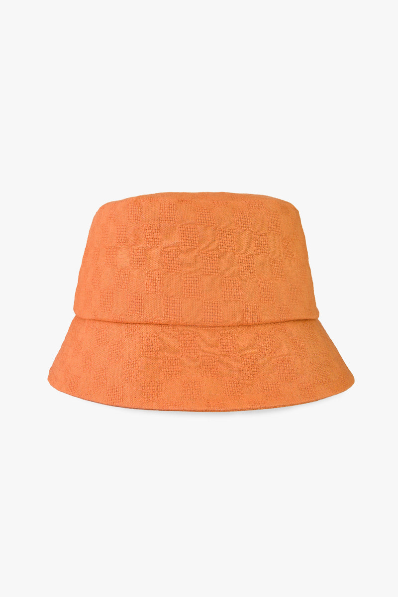 Tangerine bucket hat
