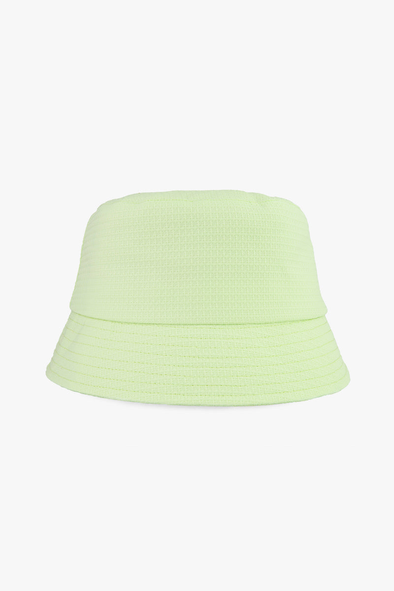 Lime bucket hat