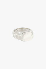 Signet pinky ring silver