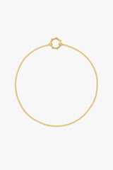 Curb clasp chain gold plated