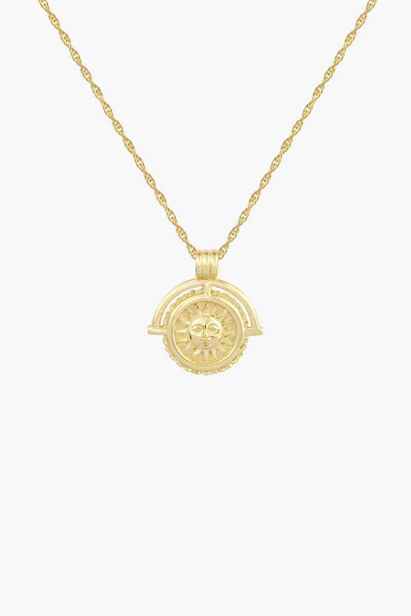 Nightfall necklace gold plated