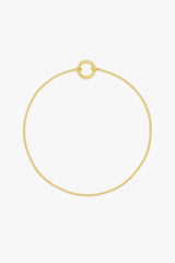 Curb clasp chain gold plated