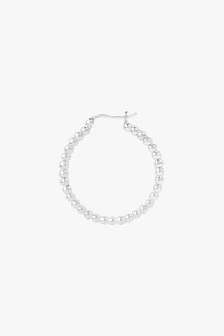 Dots hoop silver 30mm