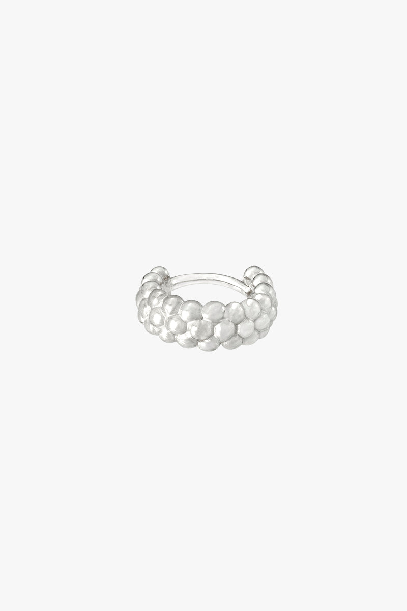 Bubble huggie silver
