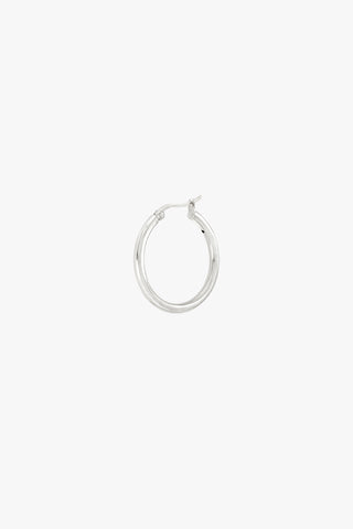Wild classic earring silver small (25mm)
