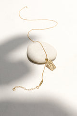 Necklace extender gold plated (7cm)