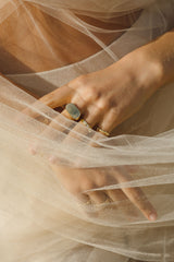 True treasure pinky ring gold plated