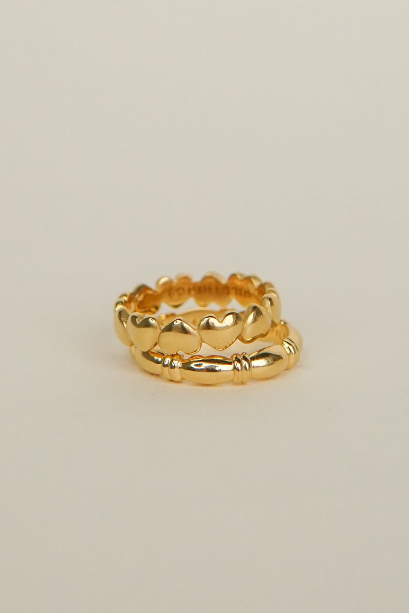 True treasure pinky ring gold plated