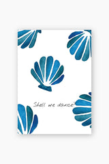 Shell we dance postcard