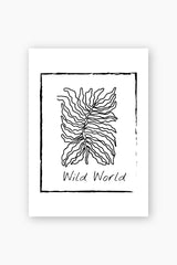Wild world postcard