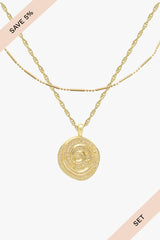 Snake trail set gold plated