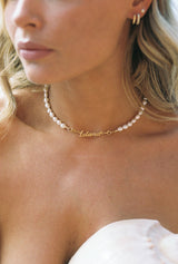 Island pendant gold plated