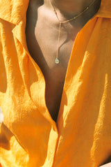 Sol necklace gold plated