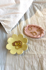 Ceramic flower jewellery plate PANSY x WILDTHINGS