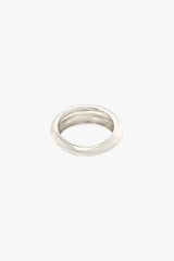 Classic dome ring silver