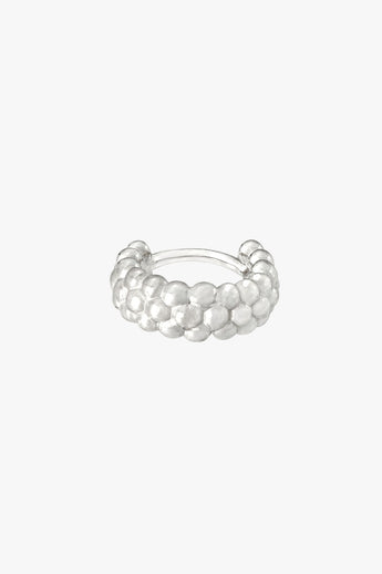Bubble huggie silver