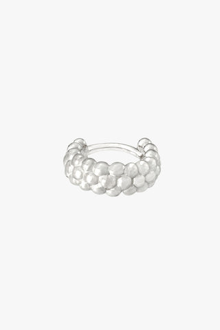 Bubble huggie silver