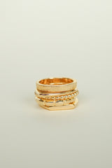 Destination ring gold plated