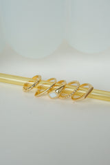 Destination ring gold plated