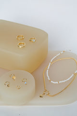 Curb clasp chain gold plated
